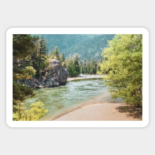 Similkameen River at Bromley Rock Provincial Park Sticker